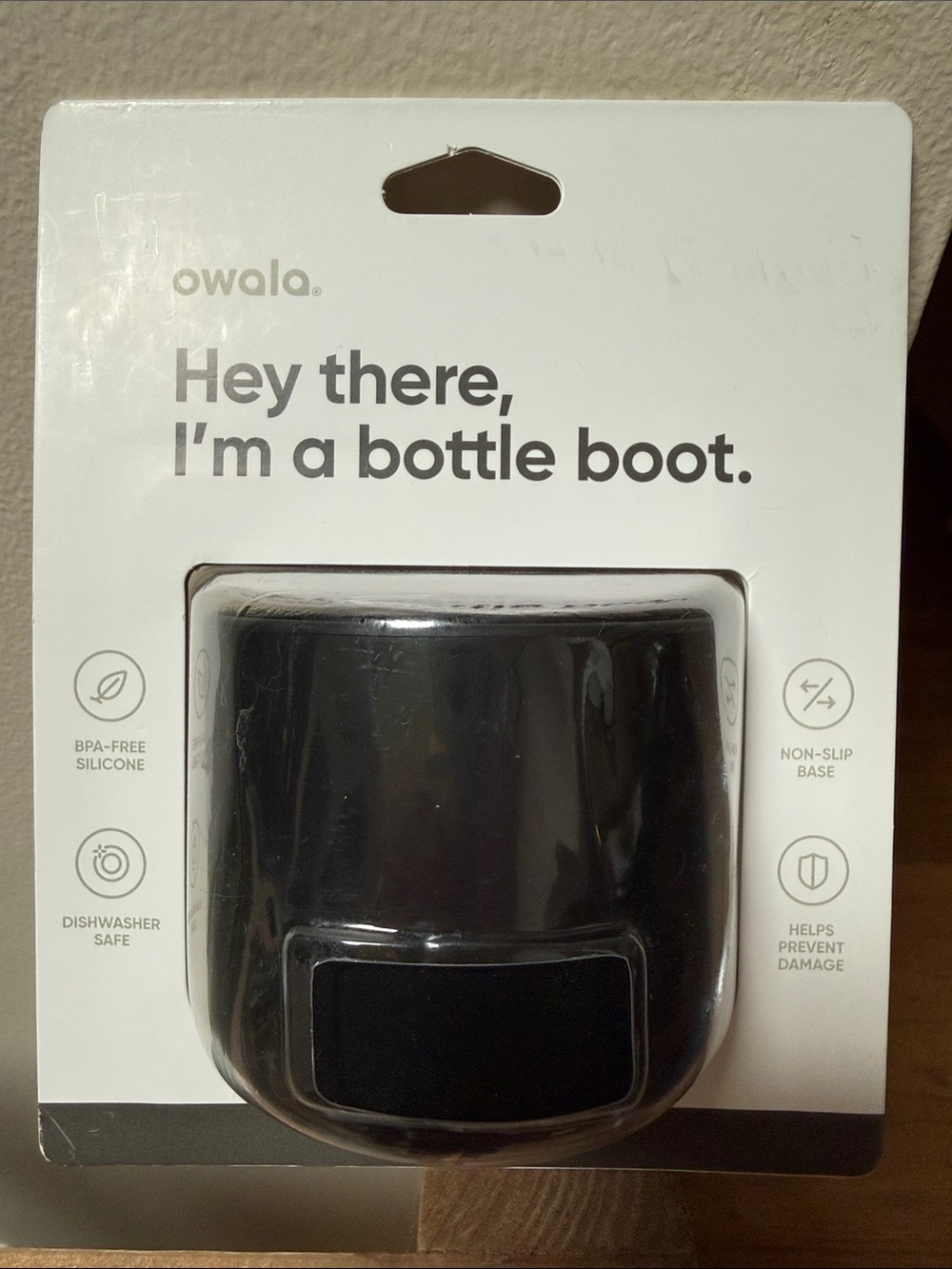 Owala Black Bottle Boot